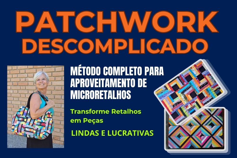 capa do curso Patchwork Descomplicado