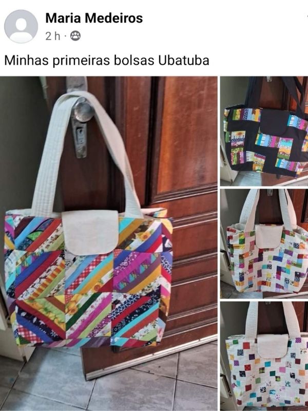 bolsa Ubatuba da aluna Maria Medeiros