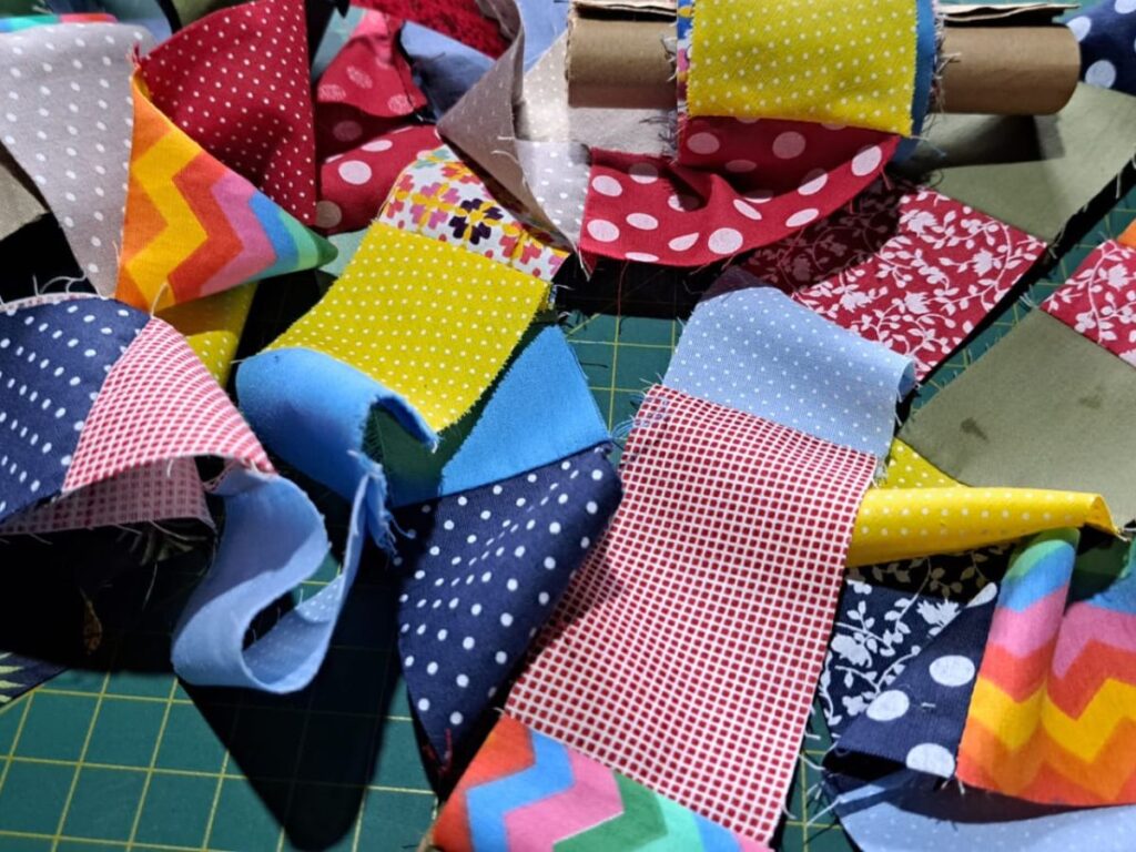 tiras de retalho para patchwork