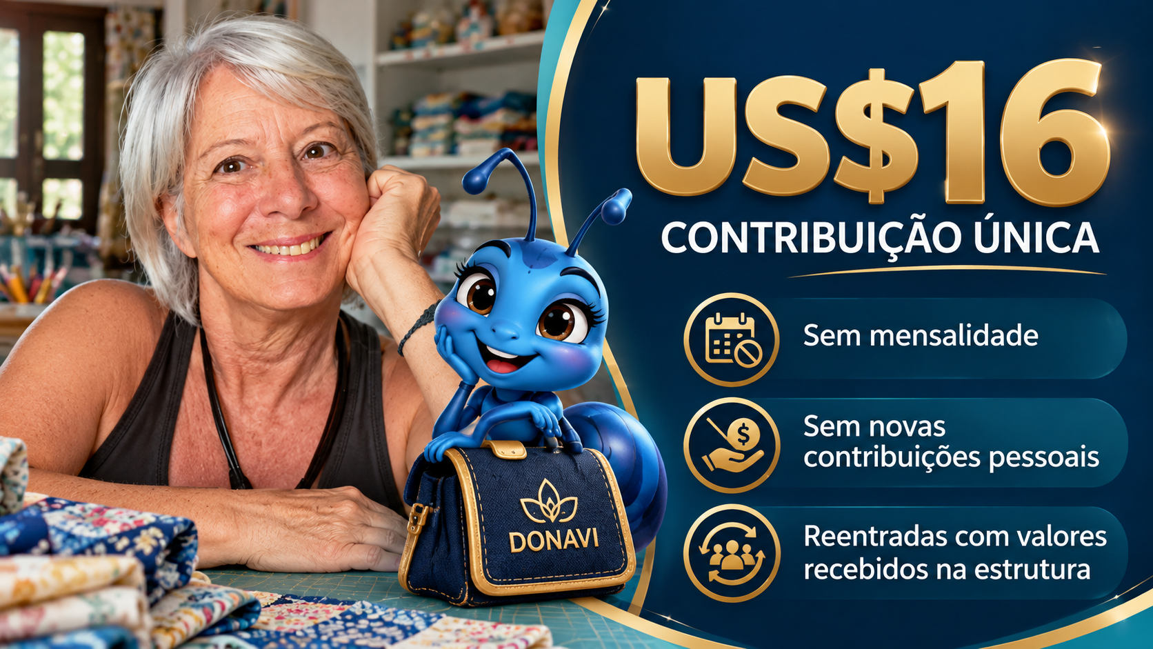 Contribuição única da DONAVI: quanto custa para começar?